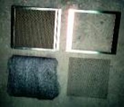 Vorfilter Einzelteile